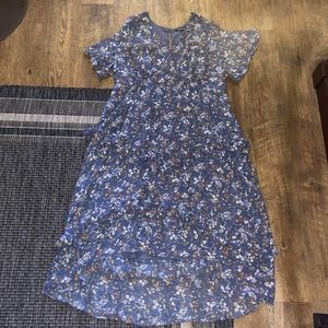 Women’s Plus Size Floral Maxi Dress